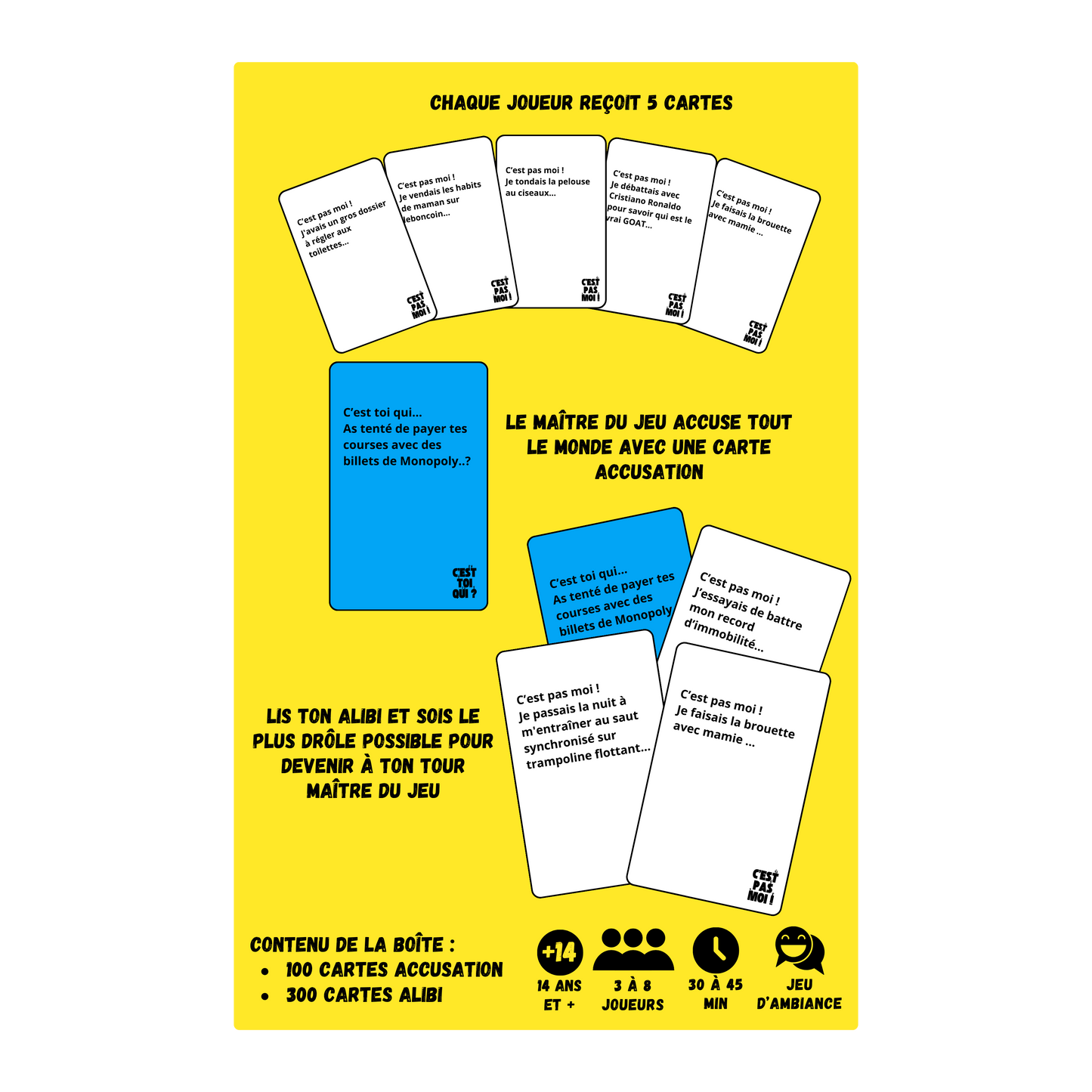 C'EST PAS MOI ! L'original